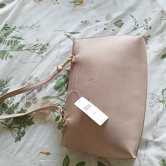 Anthropology pink leather clutch - Picture 2 of 3